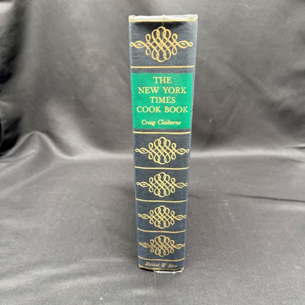 The New York Times Cook Book Craig Claiborne 1961 Vintage Hardcover Harper & Row
